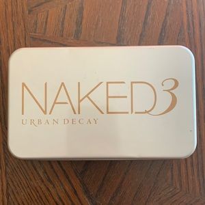Naked Urban Decay Set of Makeup Brushes With Tin